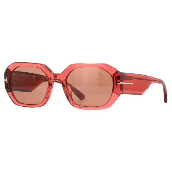 NEW TOM FORD WOMEN PINK SUNGLASSES TOM FORD VERONIQUE-02 TF917 72E  FT0917/S main image 4
